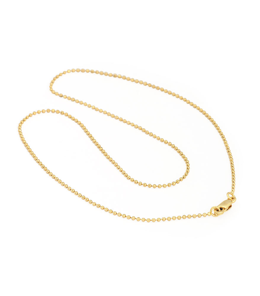 Gift of Gold - Gold Round Beads Necklace