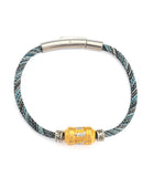 "Om Mani Padme Hum" Prayer Wheel Charm Bracelet (17 cm)