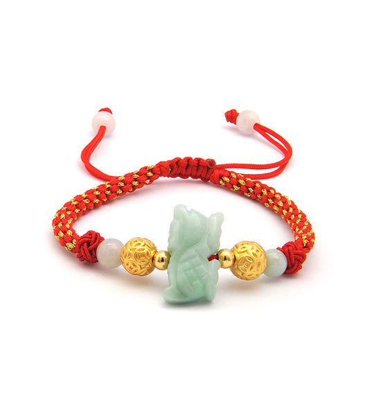 Jade Dragon Bracelet