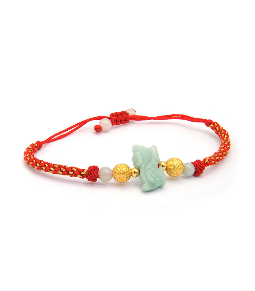 Jade Dragon Bracelet