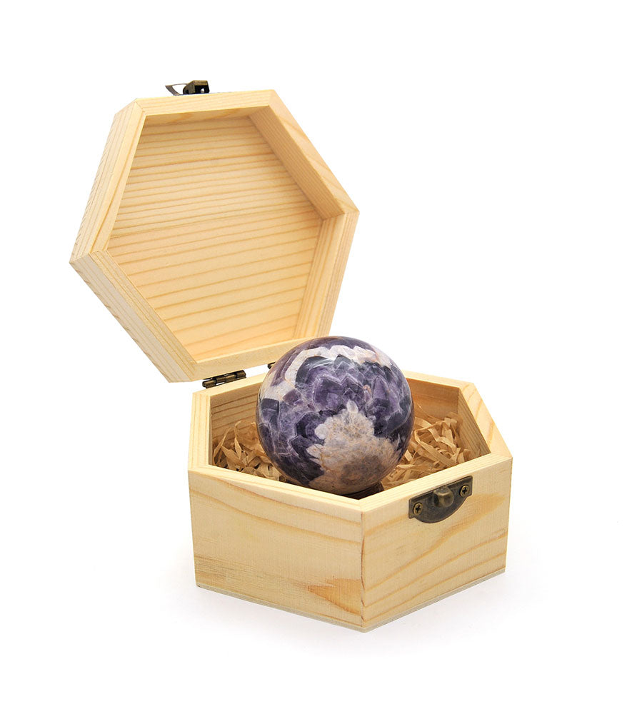 Amethyst Sphere with Stand (40mm)