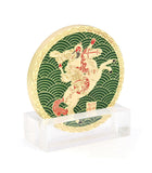 Kwan Kung Riding A Horse Mini Plaque