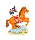 Sky Horse With Flag Of Success