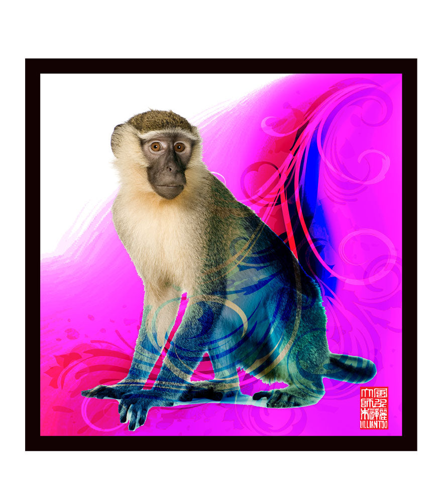 Lillian Too's Horoscope Art - Monkey