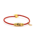 Dragon Symbol with Red String Bracelet