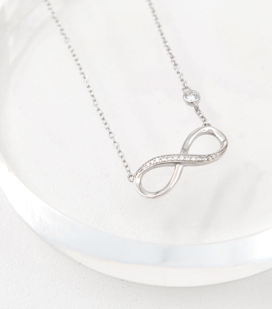 Infinity Pendant with Necklace