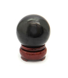 Black Obsidian Sphere with Stand (50mm)